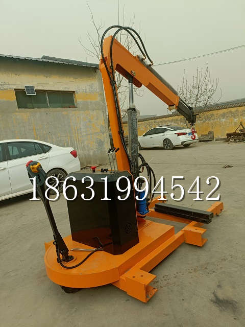 彬州市自卸车厢随车吊 自制轮式四不像起重机 四驱平板吊 5吨 贵盛